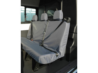 Ford Transit 2014 On Tailored Waterpoof Seat Covers - Rear Triple Seat Cover