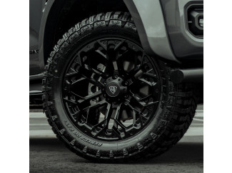 Ford Ranger Predator Panthera 20” Black Alloy Wheels 