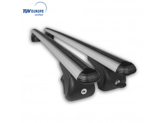 Roof Rack Cross Bars For VW Caddy Maxi Roof Rails Silver Finish