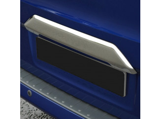 Ford Transit Custom Single Door Tailgate Handle Cover Trim in Chrome