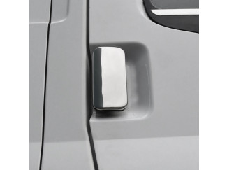 Ford Transit Mk6 & Mk7 Stainless Steel 2 Door Handles + Lock Cover