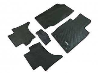 Mitsubishi L200 Series 6 2019 On Fitted Rubber Floor Mats Set (Base Model Only)