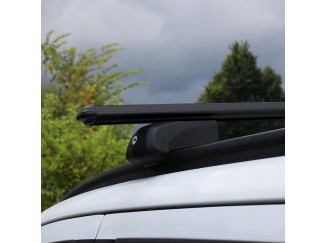 BMW X1 Black Cross Bars for Roof Rails