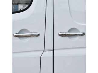 VW Crafter 2006-2012 Stainless Steel Door Handle Covers 4Dr