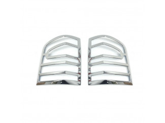 Rear Chrome ABS Lamp Covers For Volkswagen Transporter (