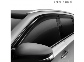Mazda6 2007-2012 Hatchback 5Dr Set of 4 Stick-On Tinted Wind Deflectors