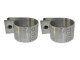 Pair Of Stainless Steel Light Brackets By Steeler For 60mm Bar