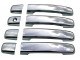 Nissan Qashqai Mk2 2010 To 2014 Chrome Door Handle Covers Not For Keyless Entry System