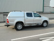 Double cab Toyota Hilux fitted with blank sided hard top