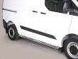 Ford Transit Custom 2013 On L1 SWB Mach Stainless Steel DSP Side Steps