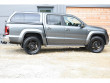 Side angle view of the Aeroklas Leisure Hardtop with Central Locking fitted on the VW Amarok 2011-2020 