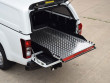 Chequer-plate heavy duty bed slide fitted to a Mitsubishi L200