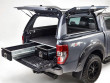 Load bed drawer system for the Ford Ranger double cab