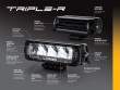 VW Transporter T6.1 2020 on LED Lazer Lights Integration - Triple R 750 Upper Grill Kit