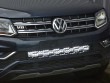 Close up of VW Amaro front grille fitted with integrated light bar