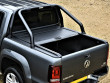 VW Amarok 2011-2020 Mountain Top Roller Shutter - displayed open