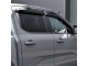 Ford Ranger Double Cab 2023- Dark Smoked Wind Deflectors - Set of 4
