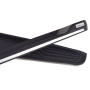 Black Anti-Slip Side Steps by Aeroklas for Toyota Hilux