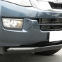 Isuzu Dmax 2012 onwards fitted with a black finish stainless steel spoiler bar