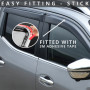Toyota RAV4 LWB 1994-2000 Front Pair of Stick-On Tinted Wind Deflectors