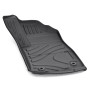 Tray style floor mats for Toyota Hilux with automatic gearbox