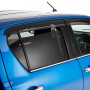 Toyota Hilux double cab wind deflectors