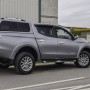Mitsubishi Triton L200 fitted with wind deflector visors