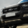 Triple R4 Lazer Light bar fitted to a Ford Ranger Grille