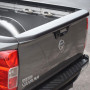 Rear Tailgate Protector fitted on the Navara NP300