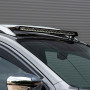 Close-up view of the Lazer Lamps Linear-36 Roof Light Bar fitted on the Navara NP300