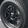 Black 20 inch alloy wheel for Fiat Fullback