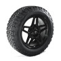 Black 20 inch alloy wheel for Range Rover Sport