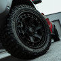Matte Black 20" Predator Wolf Wheels for Isuzu D-Max