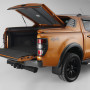 Ford Ranger double cab with Alpha sports lid, alloy wheels and wind deflectors