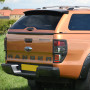 Alpha XS-T Hardtop in Orange on a Ford Ranger