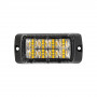 Flashing LED Amber Strobe Recessed - 46 x 98mm