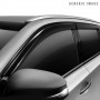 BMW 5 Series E60 Set of 4 Dark Smoke Wind Deflectors