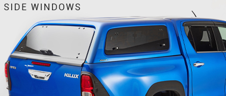 Shop for a leisure hardtop canopy (with windows) for your pickup truck