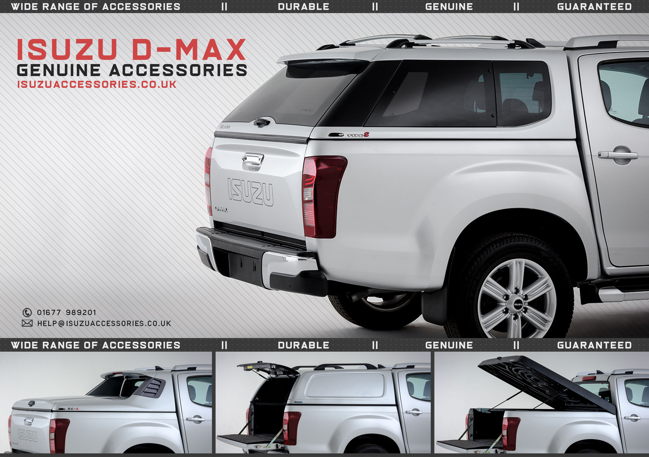 Isuzu D-Max Accessories - Brochure Download