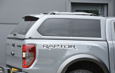 Alpha GSE Hardtop Closeup on a Ranger Raptor