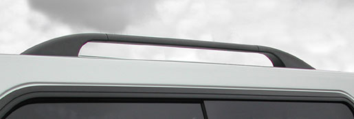 Roof Bars fitted to a truck top